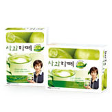 차뜨래사과라떼