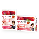 차뜨래딸기라떼